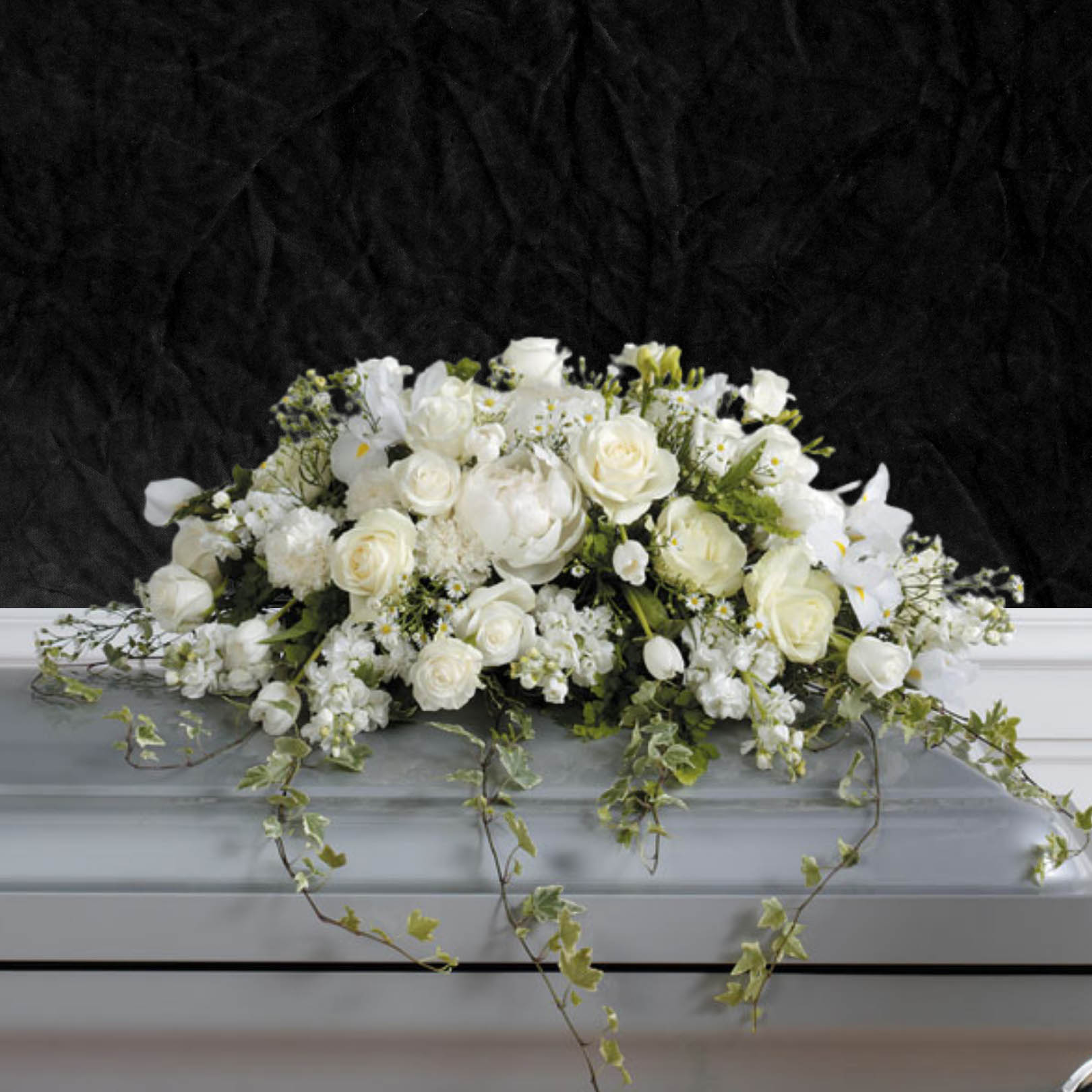 Loving Memories Casket Spray